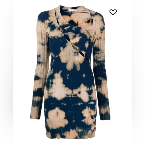 Cotton Citizen The Capri Cut Out Dress in Midnight Blast NWT - Picture 4 of 4